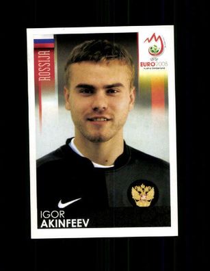 Igor Akinfeev Russland Panini UEFA Euro 2008 Sammelbild Nr. 442