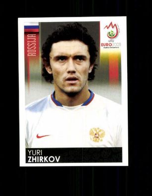 Yuri Zhirkov Russland Panini UEFA Euro 2008 Sammelbild Nr. 455