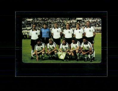 Mannschaftskarte 1980 Deutschland Panini UEFA Euro 2008 Sammelbild Nr. 529