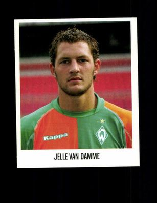 Jelle van Damme Werder Bremen Panini Bundesliga 2005-06 Sammelbild Nr. 71