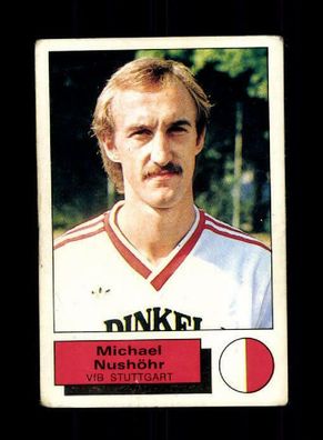 Michael Nushöhr VfB Stuttgart Panini Sammelbild 1986 Nr. 281
