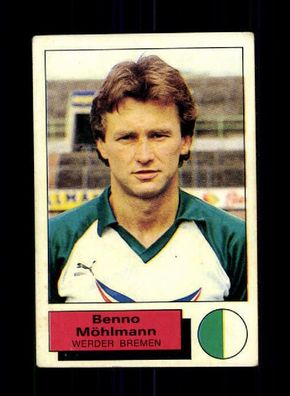 Benno Möhlmann Werder Bremen Panini Sammelbild 1986 Nr. 29