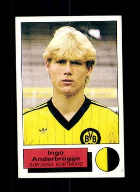 Ingo Anderbügge Borussia Dortmund Panini Sammelbild 1986 Nr. 48