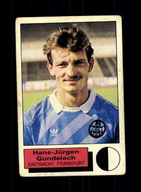Hans Jürgen Gundelach Eintracht Frankfurt Panini Sammelbild 1986 Nr. 70