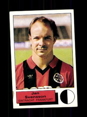 Jan Svensson Eintracht Frankfurt Panini Sammelbild 1986 Nr. 78
