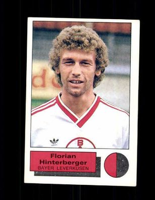 Florian Hinterberger Bayer Leverkusen Panini Sammelbild 1986 Nr. 318
