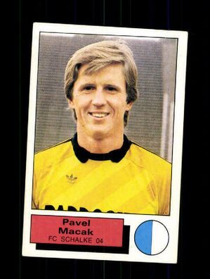 Pavel Macak FC Schalke 04 Panini Sammelbild 1986 Nr. 88
