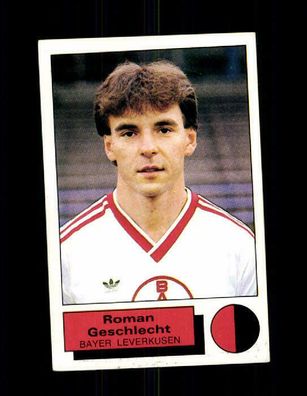 Roman Geschlecht Bayer Leverkusen Panini Sammelbild 1986 Nr. 179