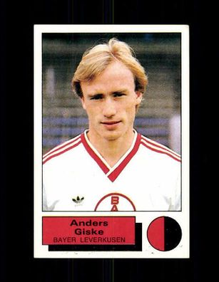 Anders Giske Bayer Leverkusen Panini Sammelbild 1986 Nr. 178