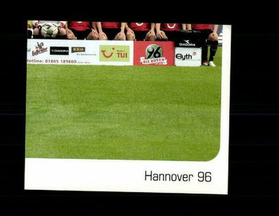 Teil des Mannschaftsbildes Hannover 96 Panini Sammelbild 2006-07 Nr. 254