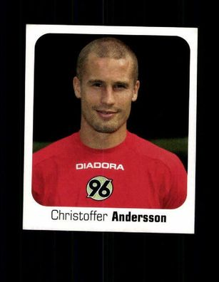 Christoffer Andersson Hannover 96 Panini Sammelbild 2006-07 Nr. 258