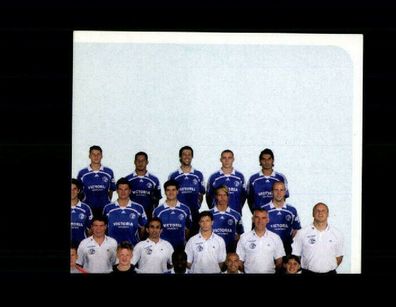 Teil des Mannschaftsbildesc FC Schalke 04 Panini Sammelbild 2006-07 Nr. 414