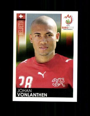 Johan Vonlanthen Schweiz UEFA Euro 2008 Panini Sammelbild Nr. 68