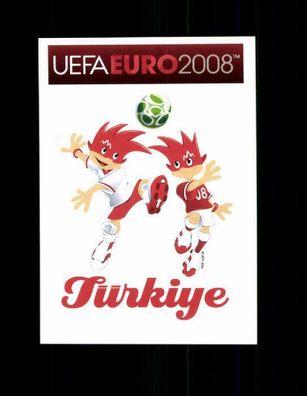 Maskottchen von der Türkei UEFA Euro 2008 Panini Sammelbild Nr. 124