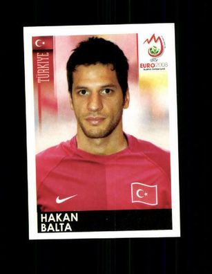 Hakan Balta Türkei Uefa Euro 2008 Panini Sammelbild Nr. 135