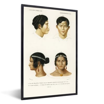 Poster - 60x90 cm - Mensch - VIntage - Porträt
