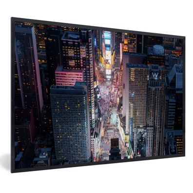 Poster - 60x40 cm - New York - Amerika - Times Square