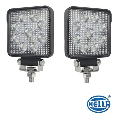 2 x Arbeitsscheinwerfer HELLA ValueFit S1500 LED Nahfeldausleuchtung 12/24V 9LED