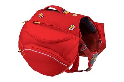 Ruffwear Hunderucksack Palisades Pack Red Sumac NEU