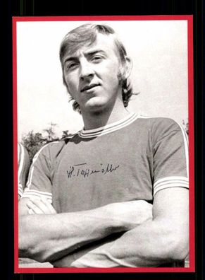 Heinz Toppmöller Autogrammkarte 1 FC Kaiserslautern Spieler 70er Jahre Orig Sign