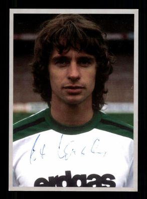 Horst Wohlers Autogrammkarte Borussia Mönchengladbach Spieler 70er Jahre Ori Sig