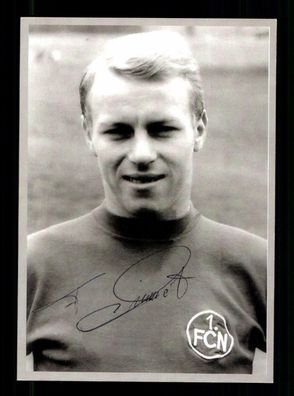 Franz Zimmert Autogrammkarte 1 FC Nürnberg 60er Jahre Original Signiert