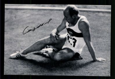 Willi Holdorf 1940-2020 Olympiasieger 1964 Zehnkampf Original Signiert + G 35644