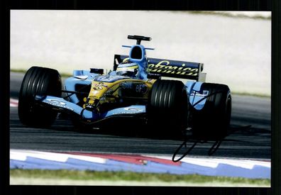 Giancarlo Fisichella Formel 1 Fahrer 1996-2009 Foto Original Signiert + G 35767