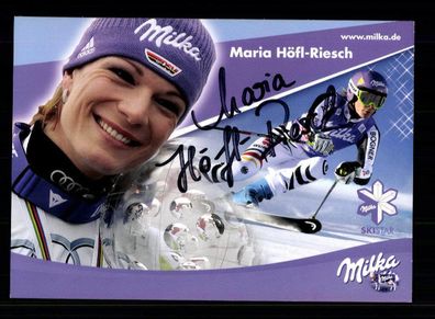 Maria Hoefl Riesch Autogrammkarte Original Signiert Skialpin + A 212059