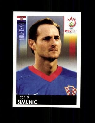 Josip Simunic Kroatien Panini UEFA Euro Sammelbild 2008 Nr. 183