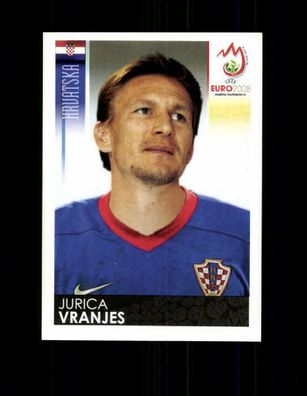 Jurica Vranjes Kroatien Panini UEFA Euro Sammelbild 2008 Nr. 188