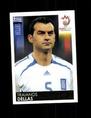 Traianos Dellas Griechenland Panini UEFA Euro Sammelbild 2008 Nr. 365