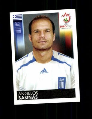 Angelos Basinas Griechenland Panini UEFA Euro Sammelbild 2008 Nr. 374