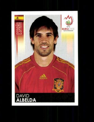 David Albelda Spanien Panini UEFA Euro Sammelbild 2008 Nr. 423