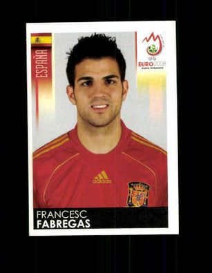 Francesc Fabregas Spanien Panini UEFA Euro Sammelbild 2008 Nr. 427