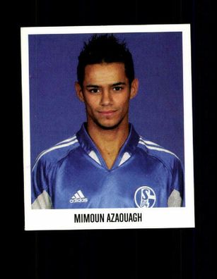 Mimoun Azaouagh FC Schalke 04 Panini Bundesliga 2005-06 Sammelbild Nr. 185