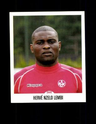 Herve Nzelo Lembi 1 FC Kaiserslautern Panini Bundesliga 2005-06 Bild Nr. 260