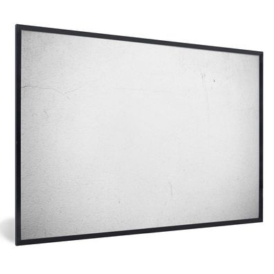 Poster - 90x60 cm - Betonstruktur - schwarz und weiß