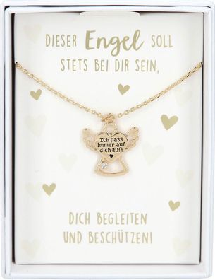 Depesche 11739 011 Schutzengel kette + Geschenkbox - Dieser Engel soll stets ...