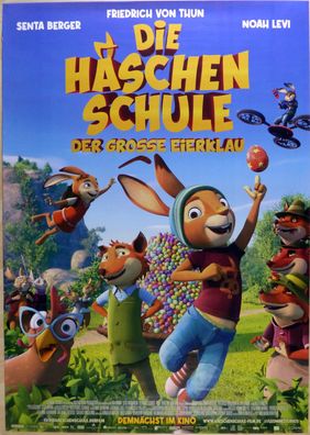 Die Häschenschule 2 - Der große Eierklau - Original Kinoplakat A0 - Filmposter