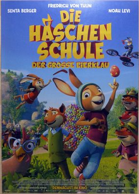 Die Häschenschule 2 - Der große Eierklau - Original Kinoplakat A1 - Filmposter