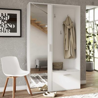 Marmex Garderobe Bis - Garderobe mit Spiegel und mit Gebäuden, Flur