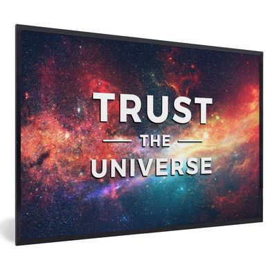 Poster - 120x80 cm - Sterne - Weltraum - Universum