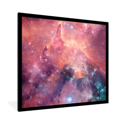 Poster - 40x40 cm - Weltraum - Sterne - Universum