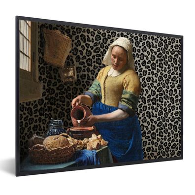 Poster - 80x60 cm - Milchmädchen - Vermeer - Pantherdruck