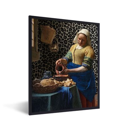 Poster - 60x80 cm - Milchmädchen - Pantherdruck - Vermeer