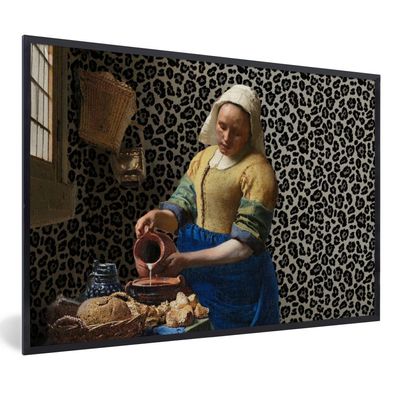 Poster - 30x20 cm - Milchmädchen - Vermeer - Pantherdruck