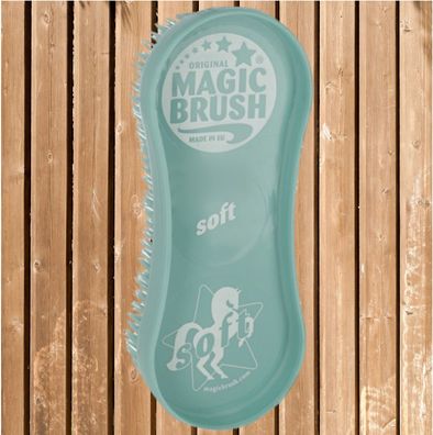 MagicBrush Soft, Magic Brush einzeln, weiche Wurzelbürste, Pferdepflegebürste