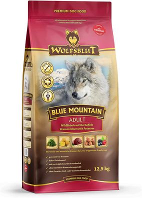 Wolfsblut ¦ Blue Mountain - 12,5 kg ¦ getreidefreies Hundetrockenfutter im Sack