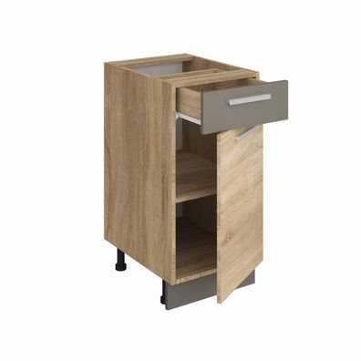 Küchenschrank Küche Küchenzeile Einbauküche Küchenblock Schränke ALINA - SONOMA EICHE